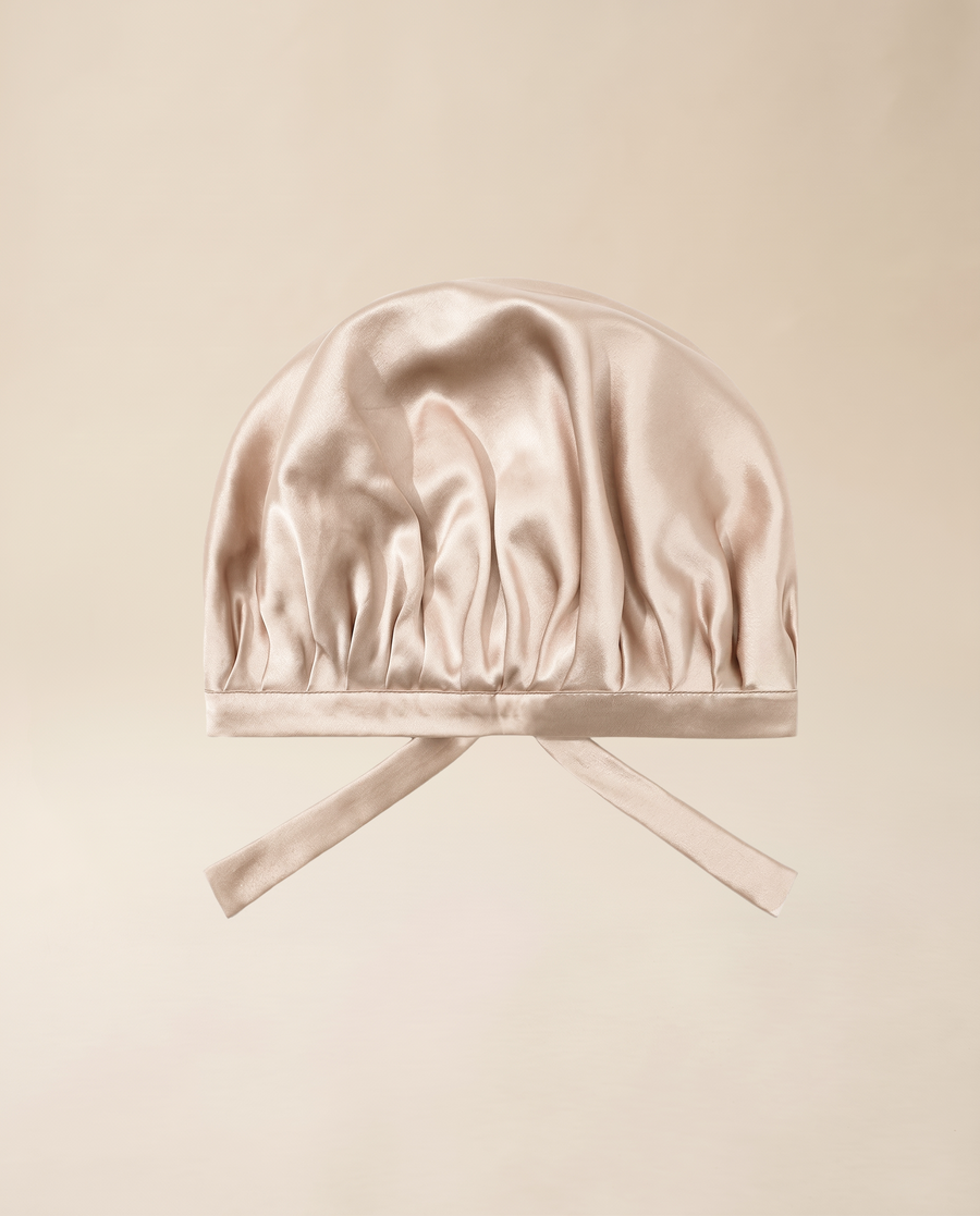Deerforest šilkinė miego kepurė – Champagne